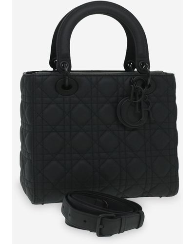 Cloth handbag Dior Black in Cloth - 38800602