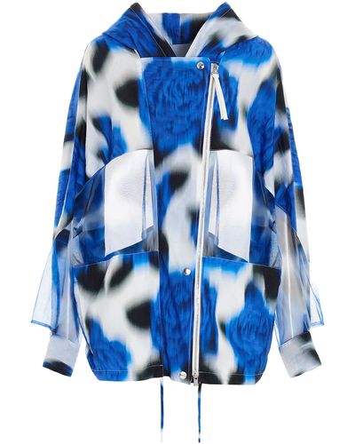 KENZO All Over Print Jacket - Blue