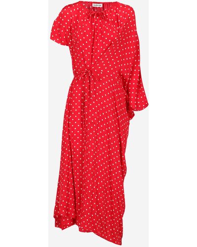 Balenciaga Long Dress - Red