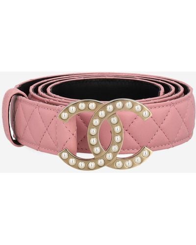 Chanel Belt - Pink