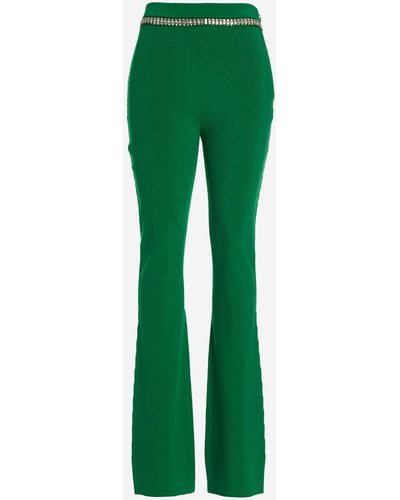 Green Paco Rabanne Pants, Slacks and Chinos for Women | Lyst