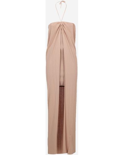 Jacquemus Long Dress - Pink