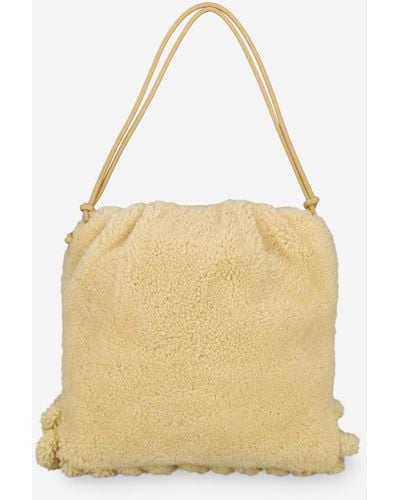 Bottega Veneta Shoulder Bag - Natural