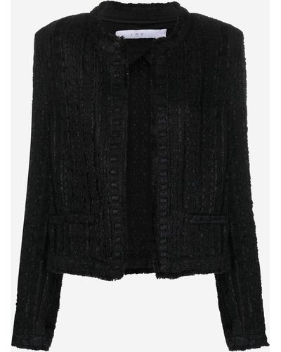 IRO Cropped Tweed Jacket - Farfetch