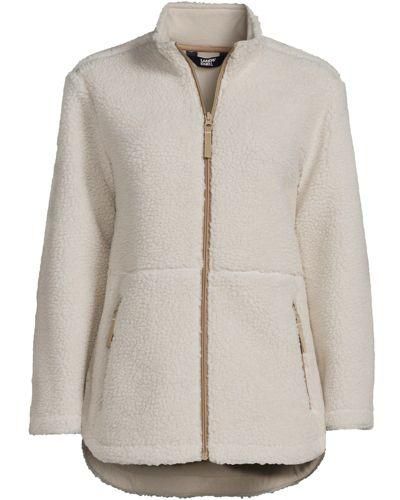 Lands' End Teddyjacke - Grau