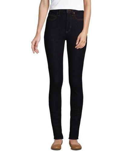 Lands' End Shaping Jeans Skinny Fit High Waist - Schwarz