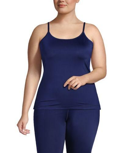 Lands' End Trägertop THERMASKIN - Blau