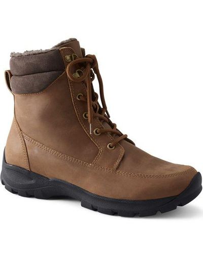 Lands' End Isolierte Allwetter-Stiefel - Braun