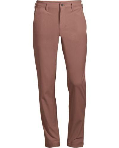Lands' End Performance Chino im Classic Fit - Braun