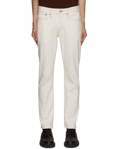 Denham Ridge Straight Leg Jeans - White