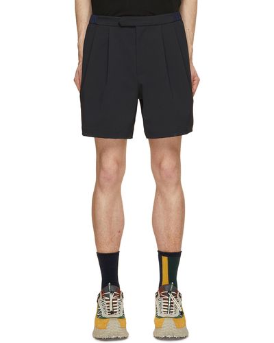 Kolor Double Pleated Shorts - Black