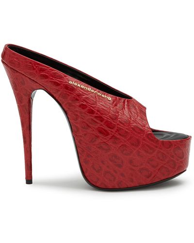 alexander wang heels red