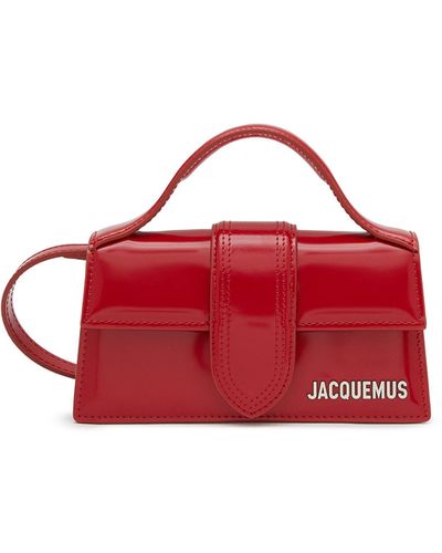 Jacquemus Le Bambino Leather Shoulder Bag - Red