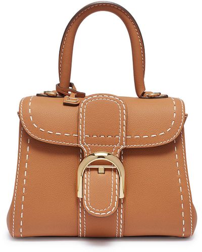 Delvaux Canvas Handle Bag - Neutrals Handle Bags, Handbags