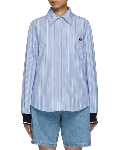 LUCKY MARCHE Daily Tailored Shirt - Blue