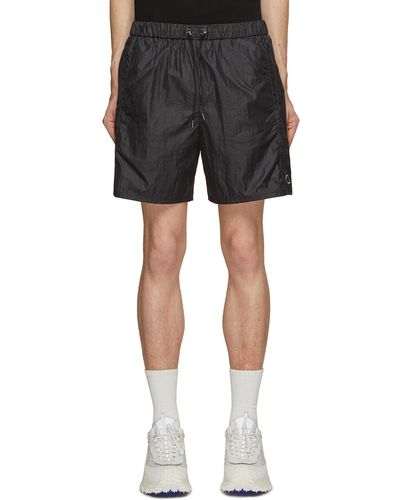 WOOYOUNGMI Drawstring Nylon Shorts - Black