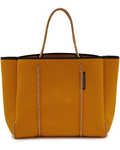 STATE OF ESCAPE Flying Solo Tote Bag - Brown