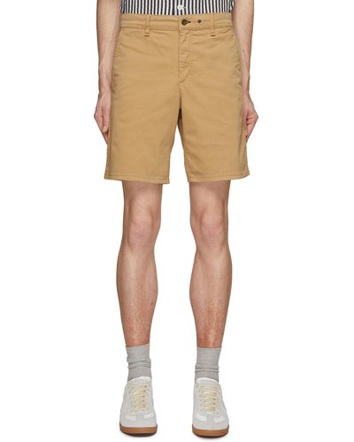 Rag & Bone Perry Stretch Twill Shorts - Natural