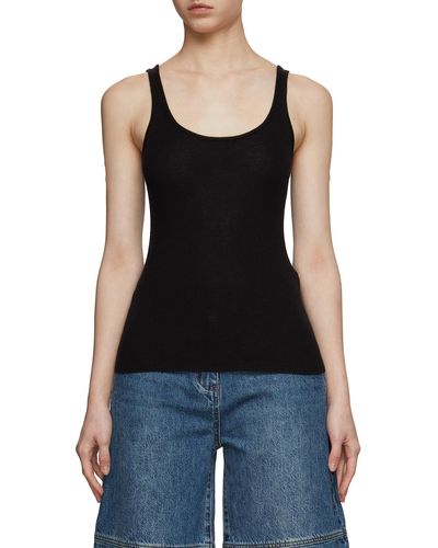 Co. Baby Cashmere Tank Top - Black