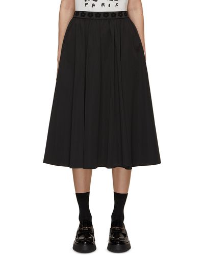 KENZO Boke 2.0 Elongated Skirt - Black
