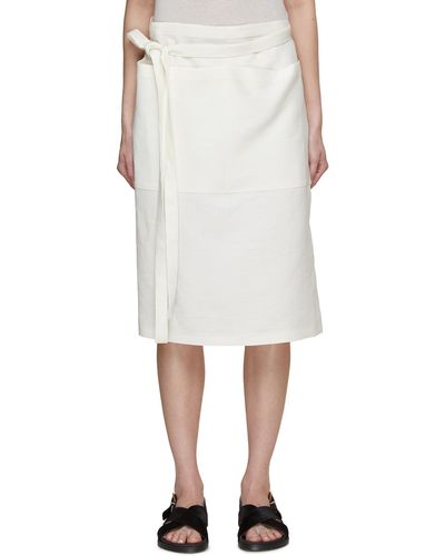 The Row Lullin Skirt - White