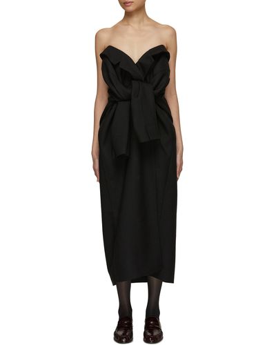 The Row Arpelle Dress - Black