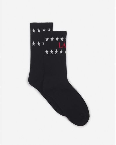Lanvin X Future Stars Cotton Socks - Black