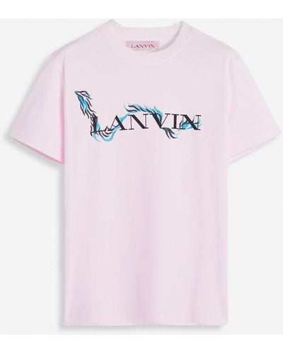 Lanvin Printed T-shirt - Pink
