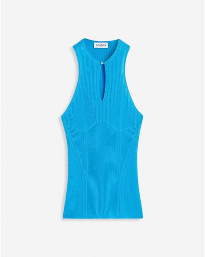 Lanvin Sleeveless Top - Blue