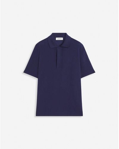 Lanvin Classic Polo Shirt - Blue