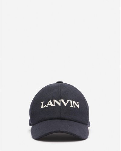 Lanvin Wool Cap - Blue