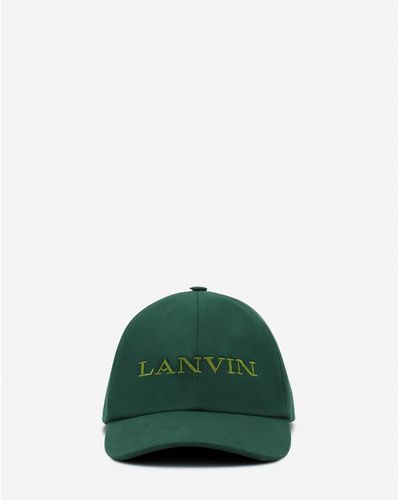 Lanvin Cotton Cap - Green