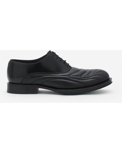 Lanvin Medley Leather Richelieu Shoe - White