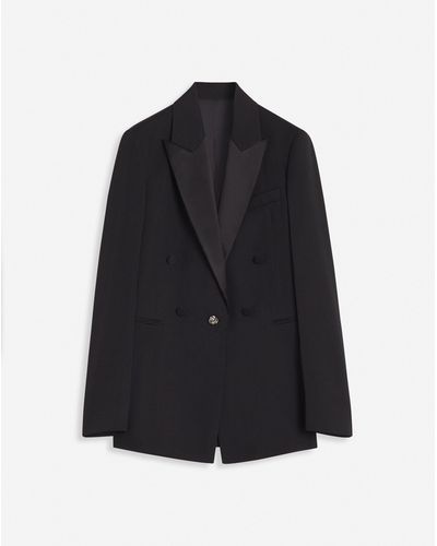Lanvin Double-breasted Jacket - Blue