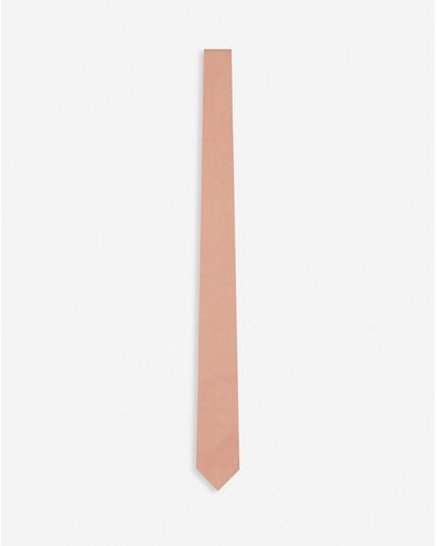 Lanvin Poplin Tie - White