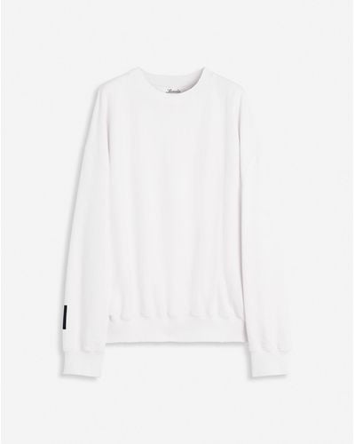 Lanvin X Future Unisex Loose-fit Printed Sweatshirt - White