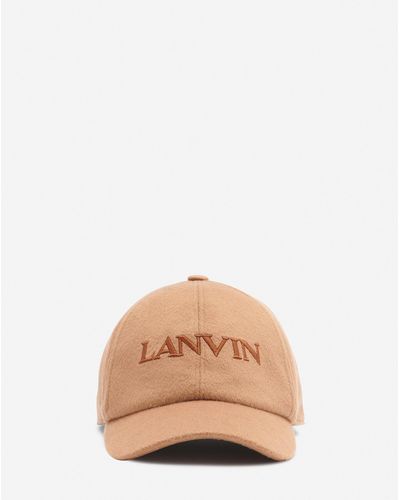Lanvin Wool Cap - Natural