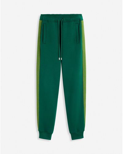 Lanvin Side Curb Sweatpants - Green