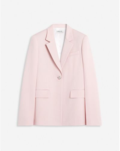 Lanvin Single-breasted Jacket - Pink