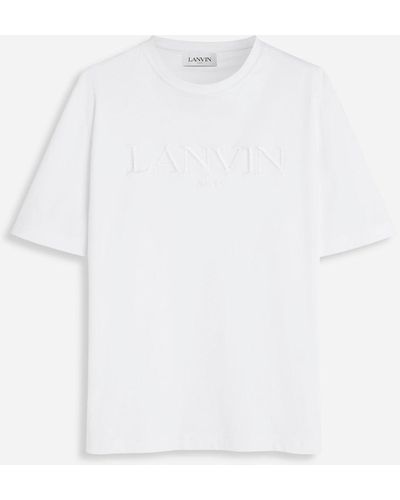Lanvin Embroidered T-shirt - White