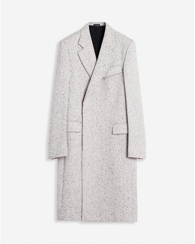 Lanvin Double-breasted Tailored Coat - White