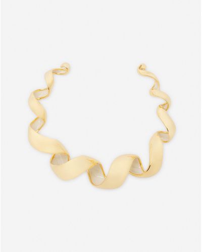 Lanvin Mélodie Ribbon Necklace - Natural