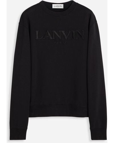 Lanvin Paris Sweatshirt - Black