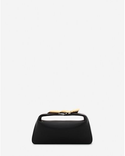 Lanvin Haute Séquence Leather Clutch Bag - Black