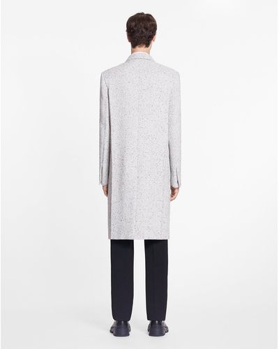 Lanvin Double-breasted Tailored Coat - White