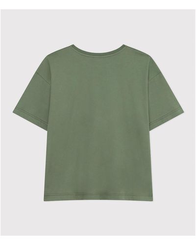 Petit Bateau Camiseta Le boxy - Verde