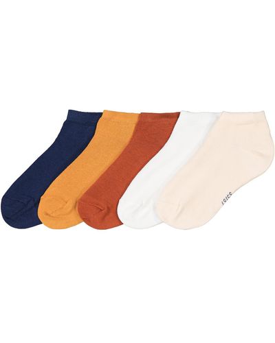 La Redoute Lote de 5 pares de calcetines bajos lisos - Multicolor