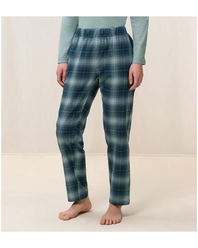 Triumph Pantalón de pijama de algodón Mix & Match - Azul