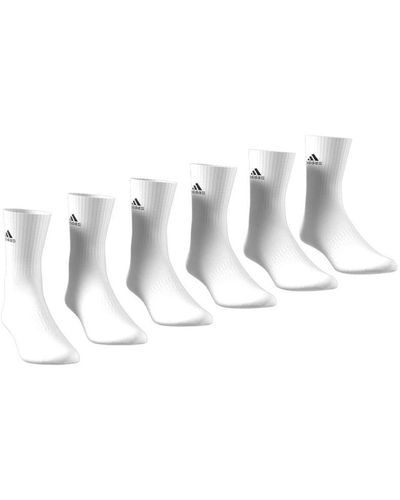 adidas Originals Lote de 6 pares de calcetines altos - Metálico