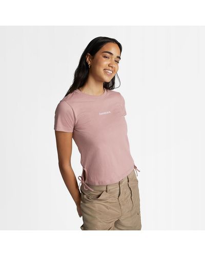 Converse Camiseta Wordmark Fashion Novelty - Rosa